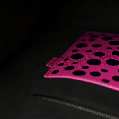 Louis Vuitton LV X YK Empreinte Monogram Giant Onthego MM Black Fuchsia 7 of 10