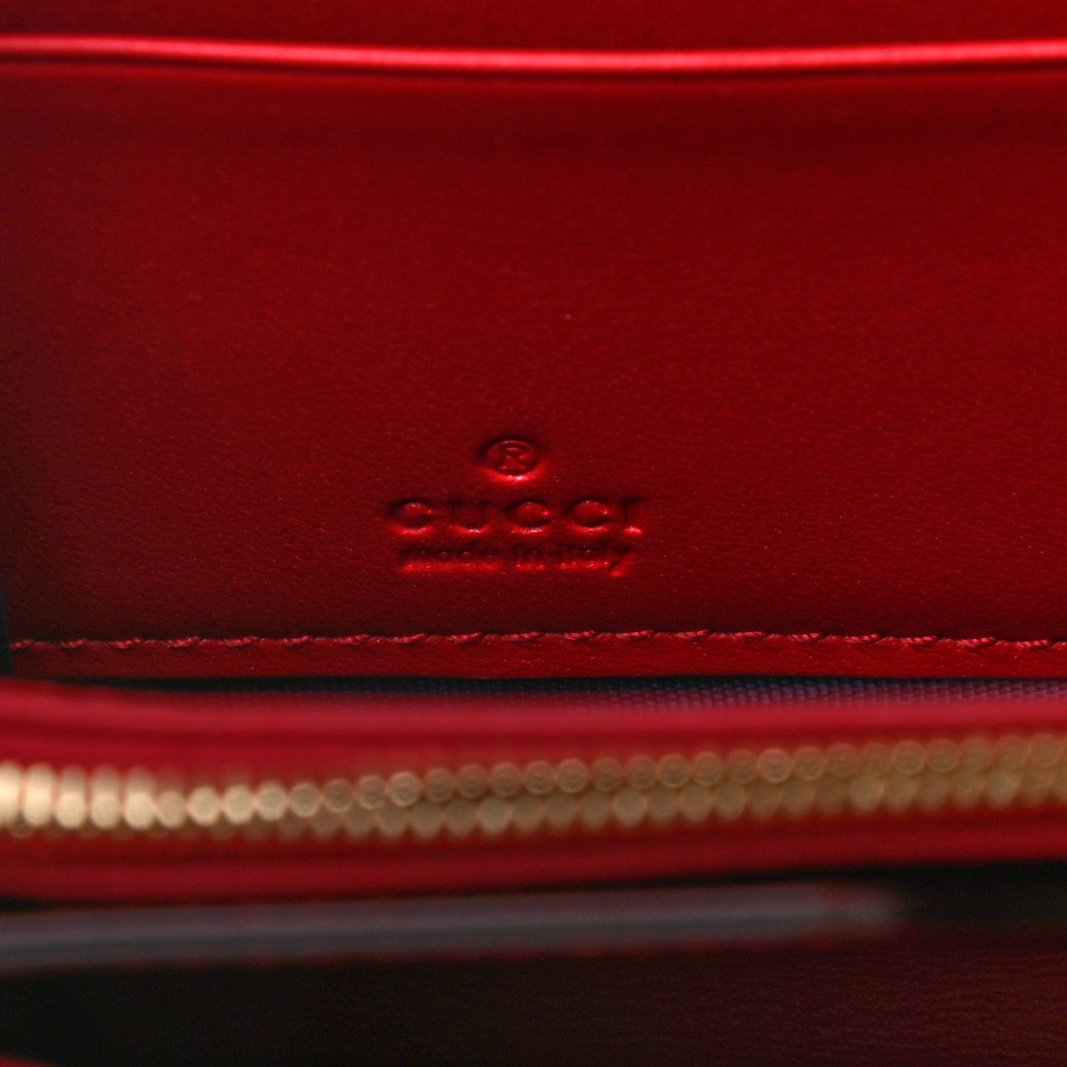 Gucci GG Supreme Monogram Blooms Wrist Wallet Blue 6 of 7