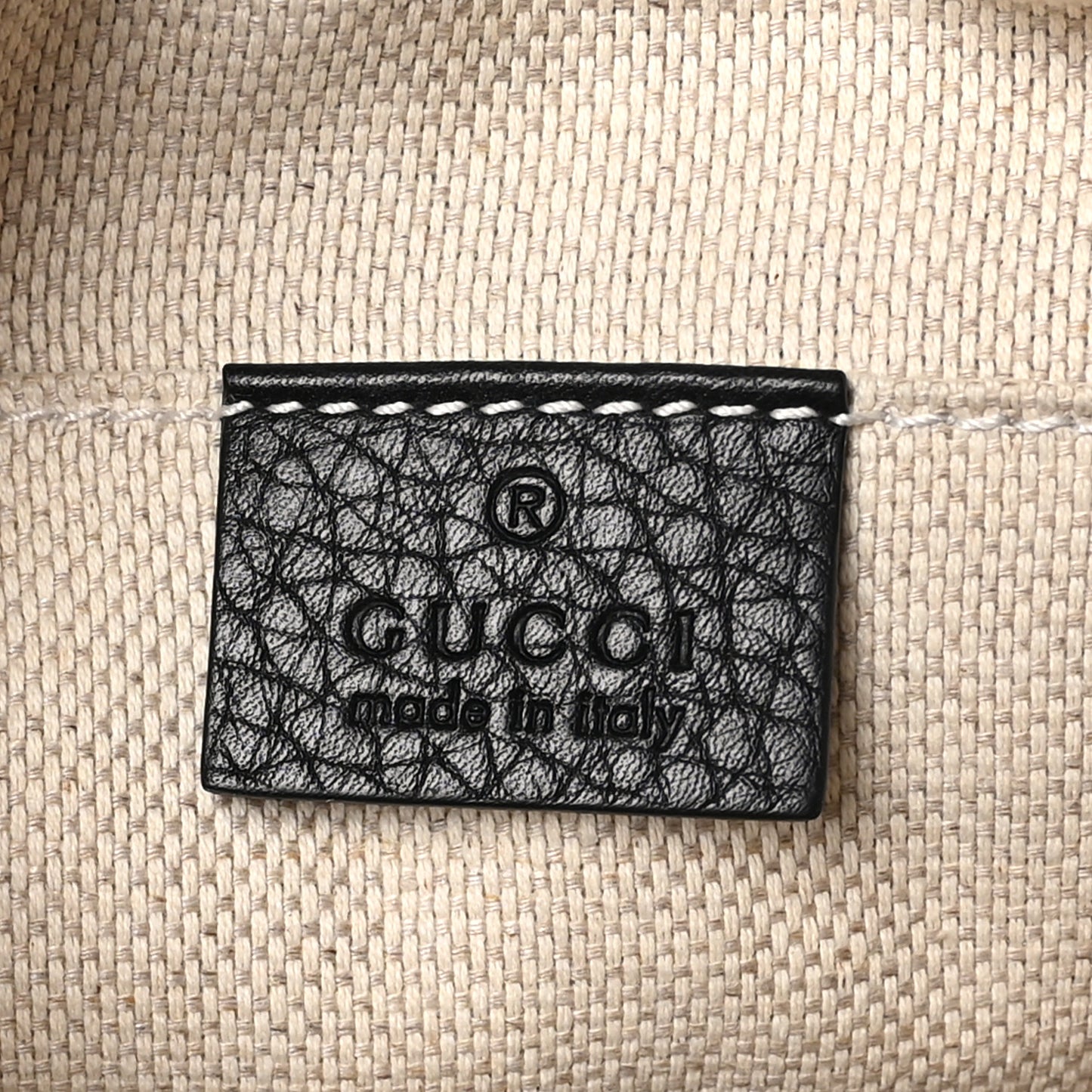 Pebbled Calfskin Small Soho Disco Bag Black