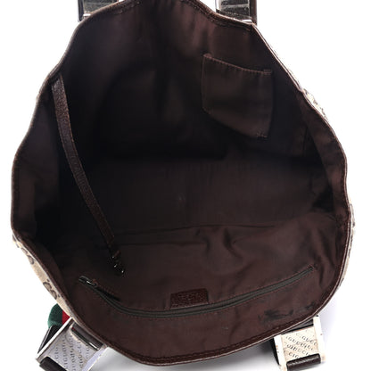 Gucci GG Monogram Pop Tote Brown 4 of 5