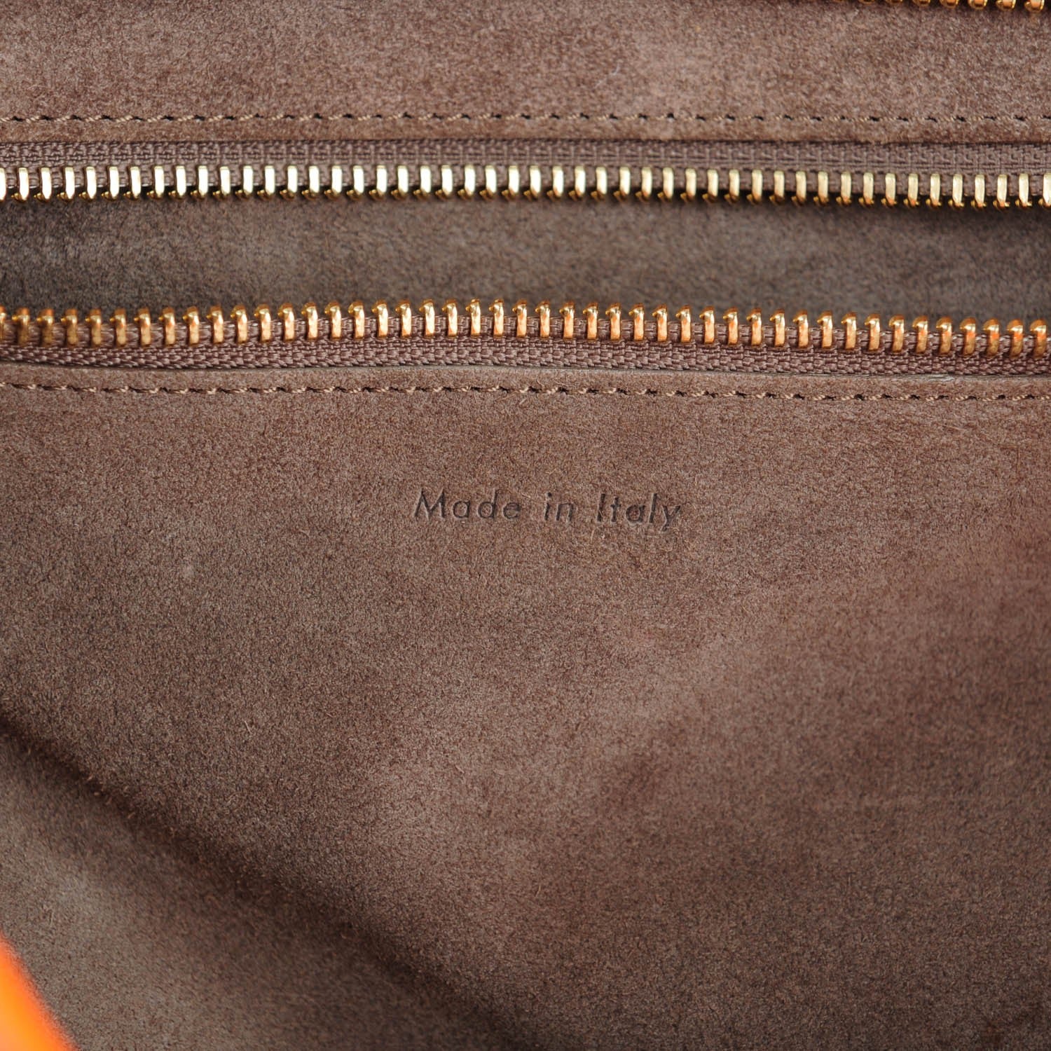 Celine Smooth Calfskin Mini Envelope Luggage Orange 8 of 9