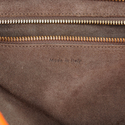 Celine Smooth Calfskin Mini Envelope Luggage Orange 8 of 9