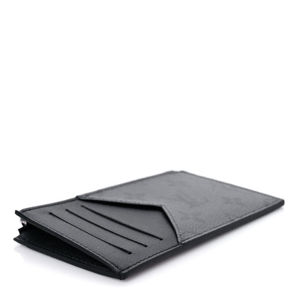 Louis Vuitton Reverse Monogram Eclipse Taiga Coin Card Holder 4 of 7
