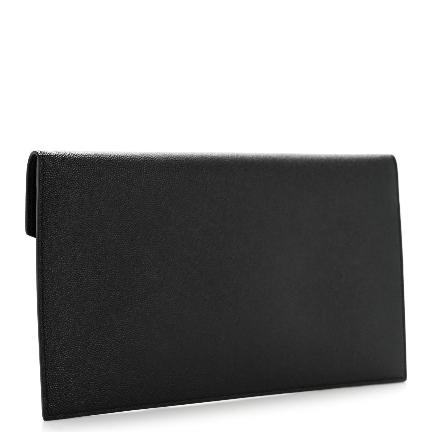 Saint Laurent Grain De Poudre Uptown Pouch Black 3 of 9