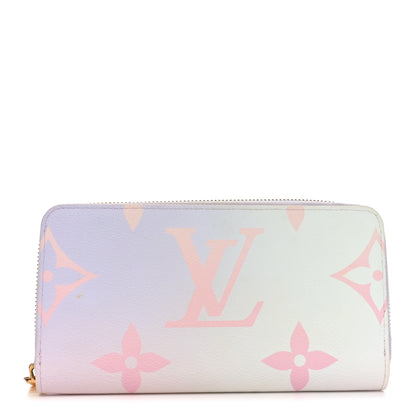 Louis Vuitton Monogram Giant Spring In The City Zippy Wallet Sunrise Pastel 1 of 7