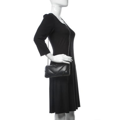Chanel Lambskin Quilted Chain Around Clutch Black 2 of 10