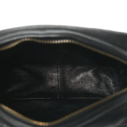 Chanel Lambskin Quilted CC Tassel Camera Case Black 5 of 11