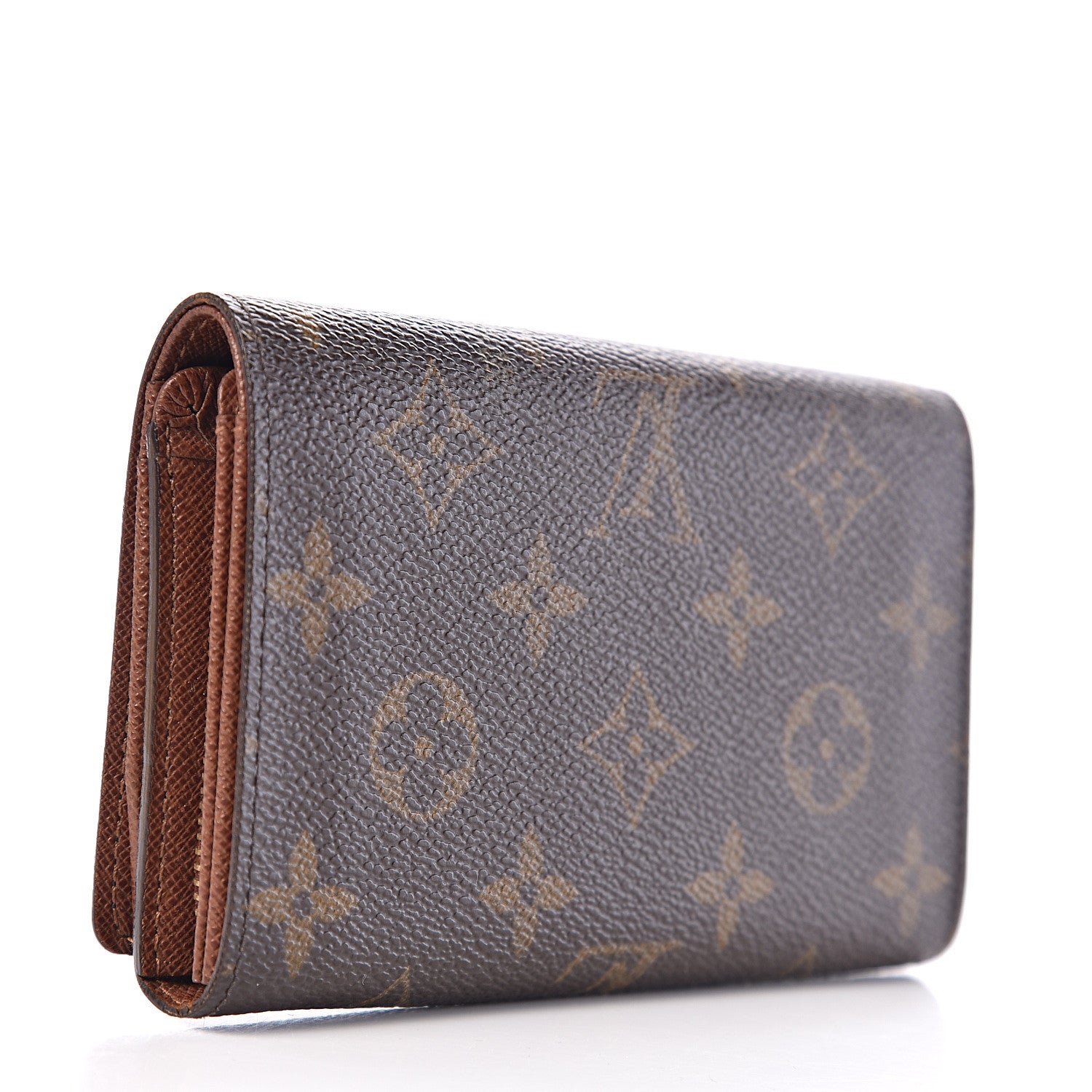 Louis Vuitton Monogram Porte-Monnaie Tresor Wallet 2 of 6