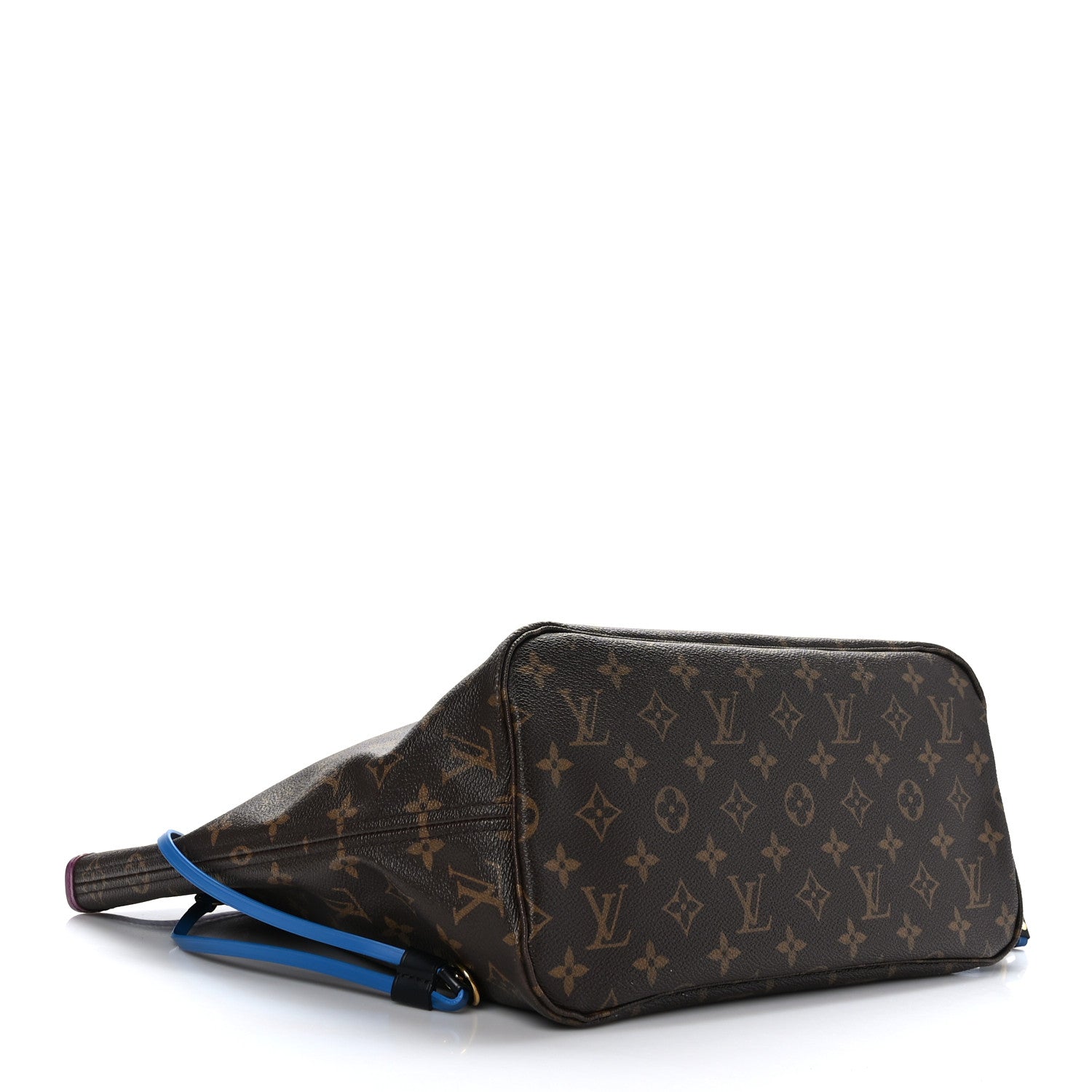 Louis Vuitton Monogram Totem Neverfull MM Magenta 5 of 10