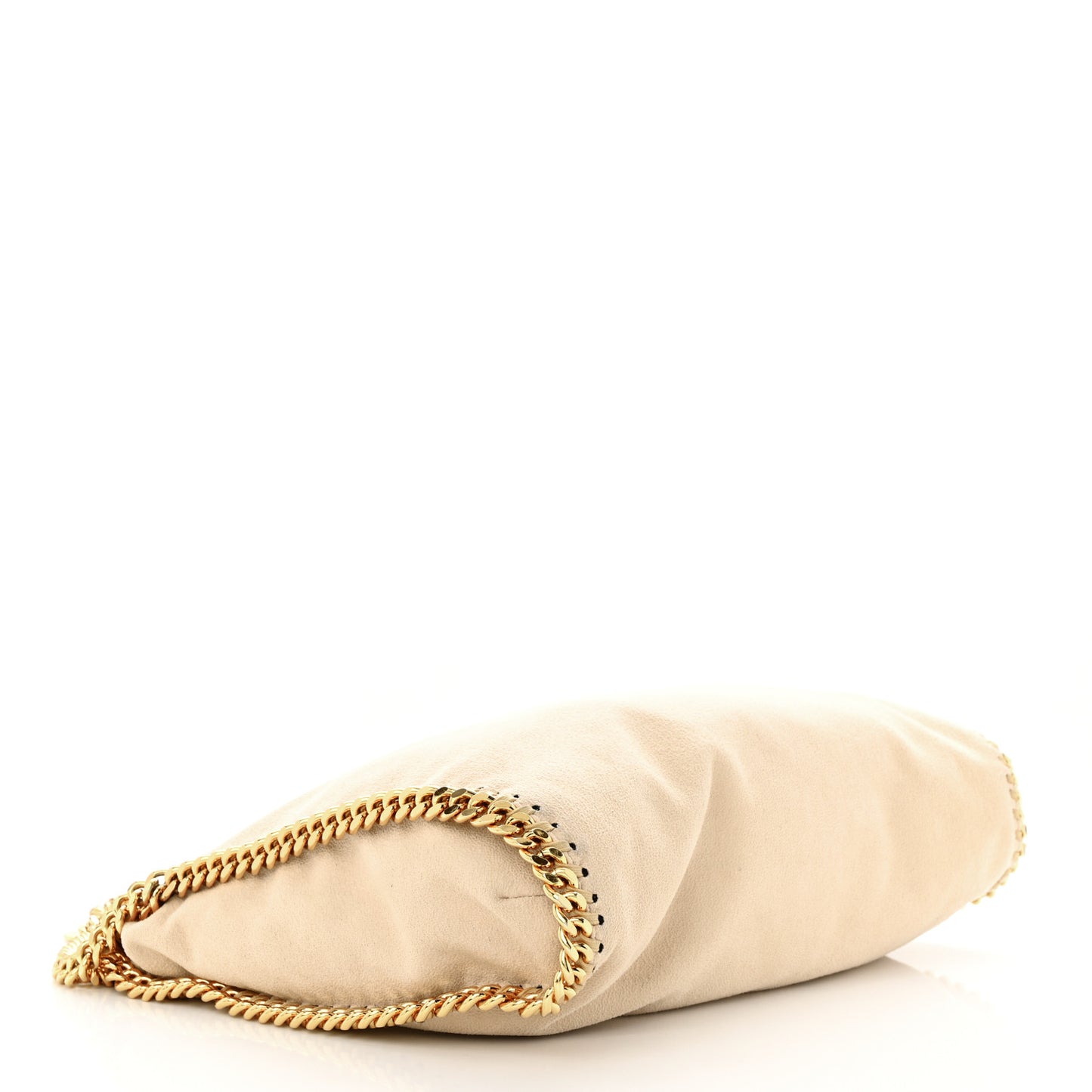 Shaggy Deer Small Falabella Tote Nude