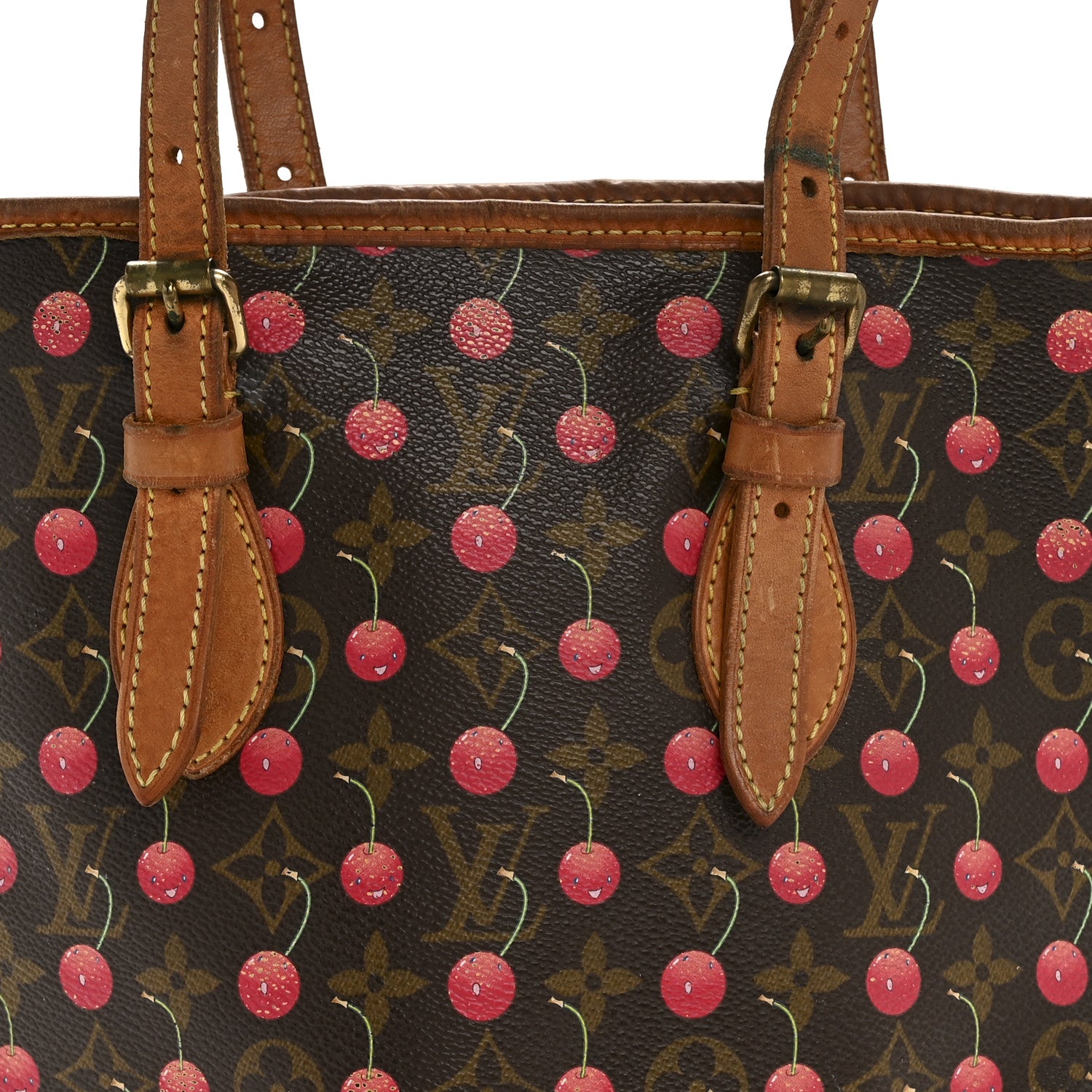 Louis Vuitton Monogram Cerises Bucket Bag 8 of 12