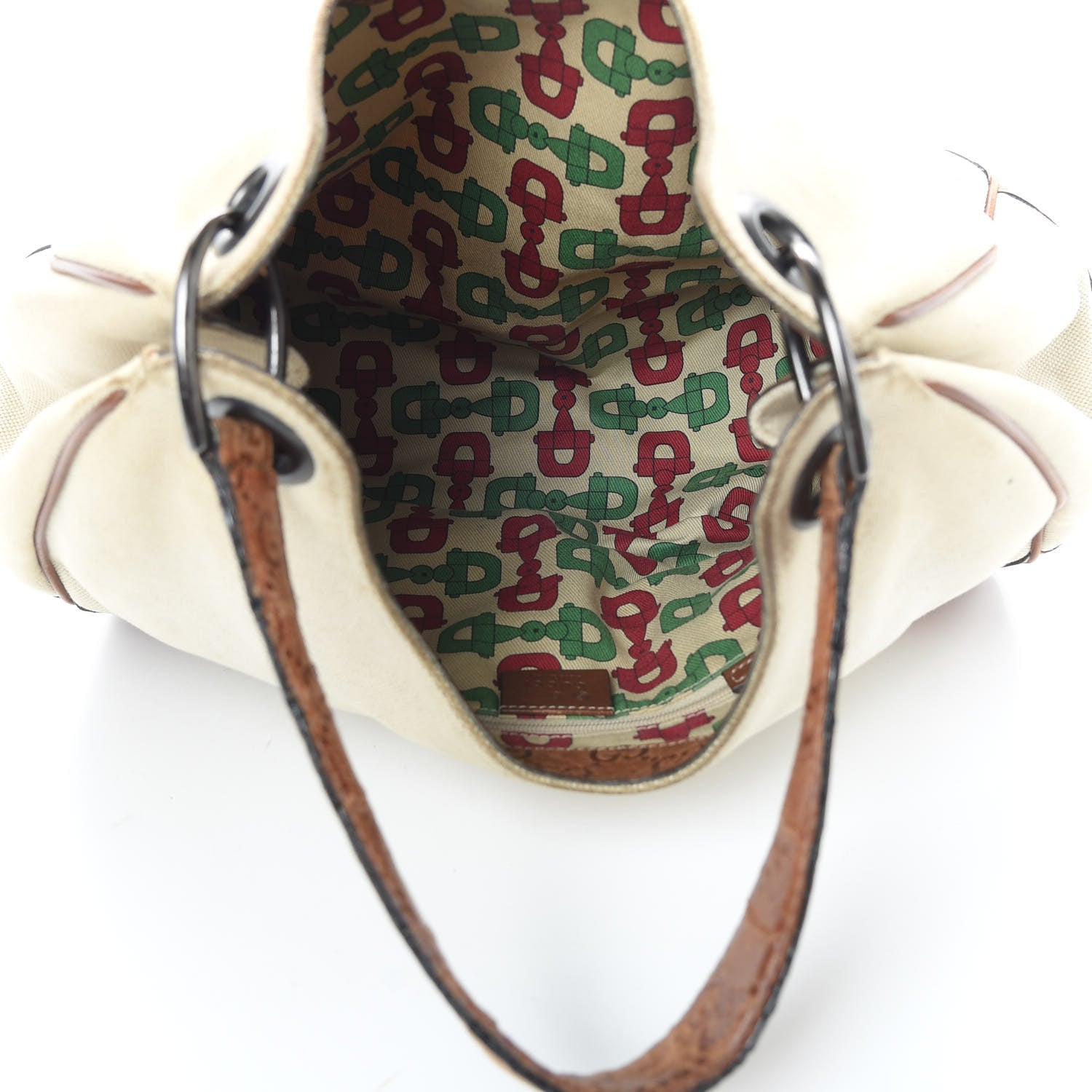 Gucci Canvas Guccissima Hobo Beige 5 of 19
