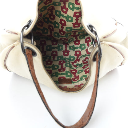 Gucci Canvas Guccissima Hobo Beige 5 of 19