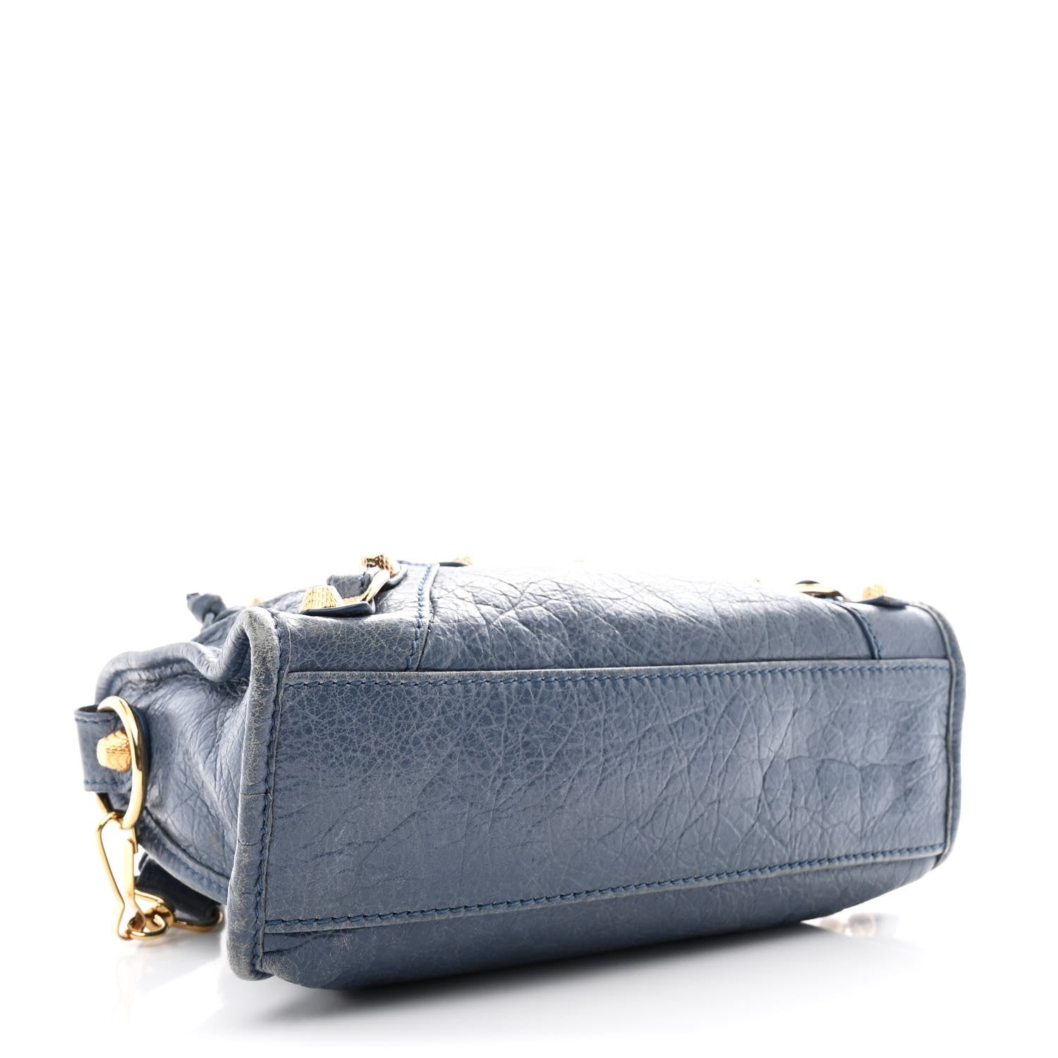 Balenciaga Agneau Arena Giant 12 Gold Le City Mini Bleu Persan 4 of 10