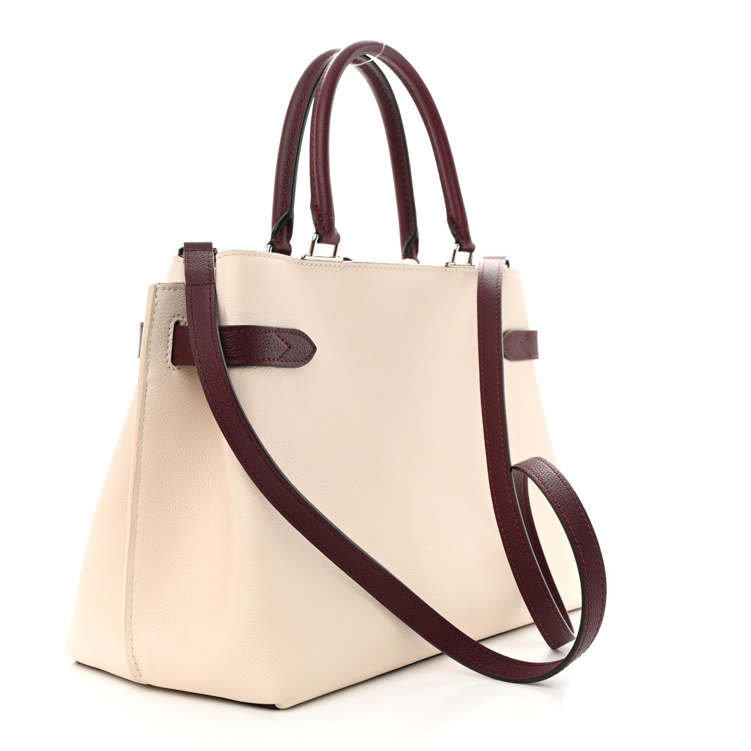 Louis Vuitton Calfskin Lockme Day Rose Silk Quartz Calla 3 of 9