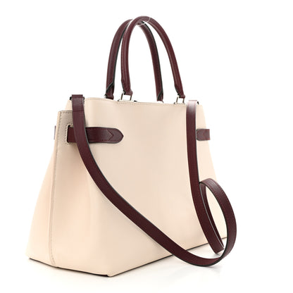 Louis Vuitton Calfskin Lockme Day Rose Silk Quartz Calla 3 of 9
