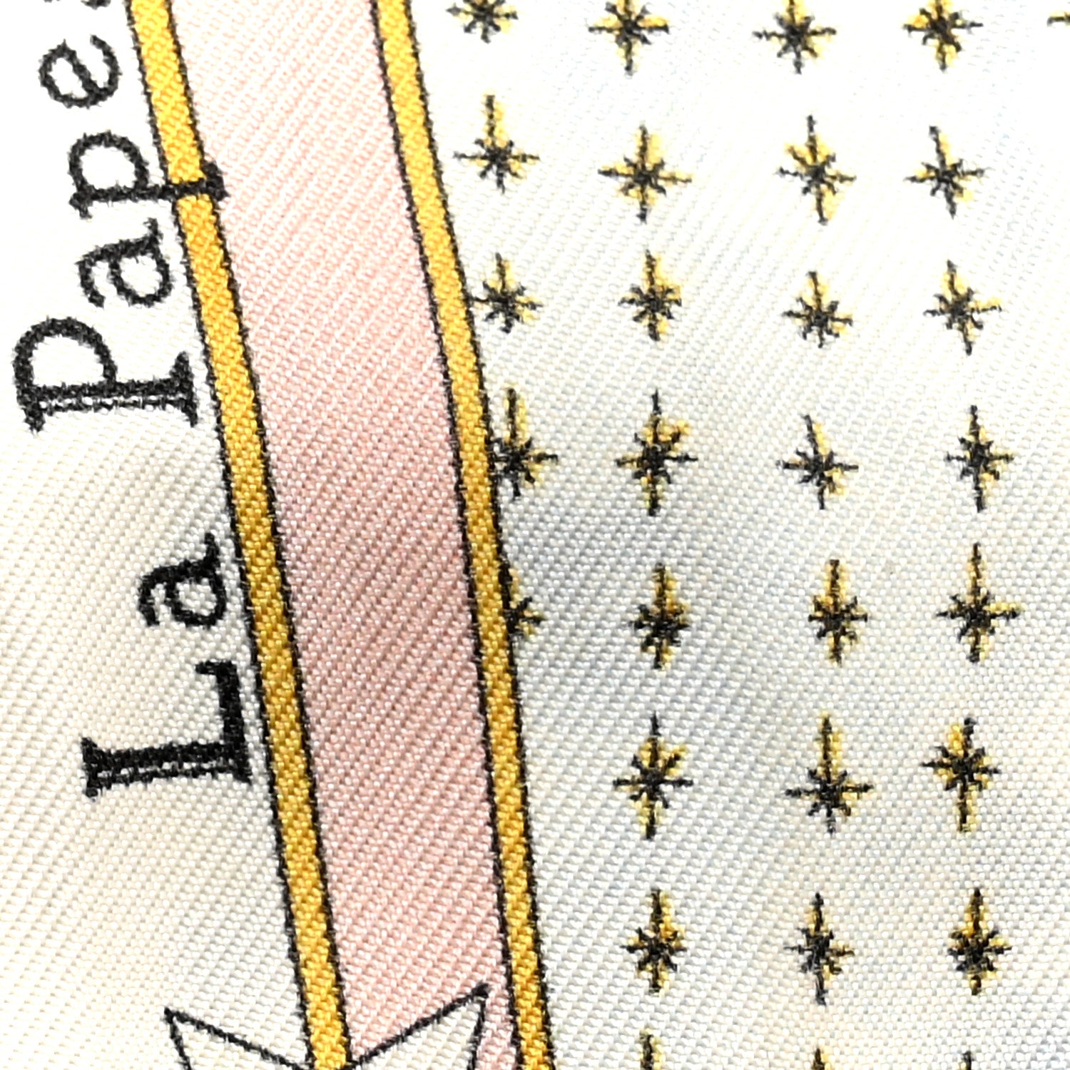 Christian Dior Silk La Papesse Tarot Mitzah Scarf White 4 of 6