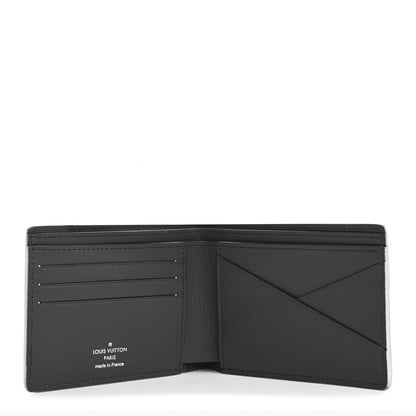 Louis Vuitton Metallic Alligator Multiple Wallet Blue 5 of 8