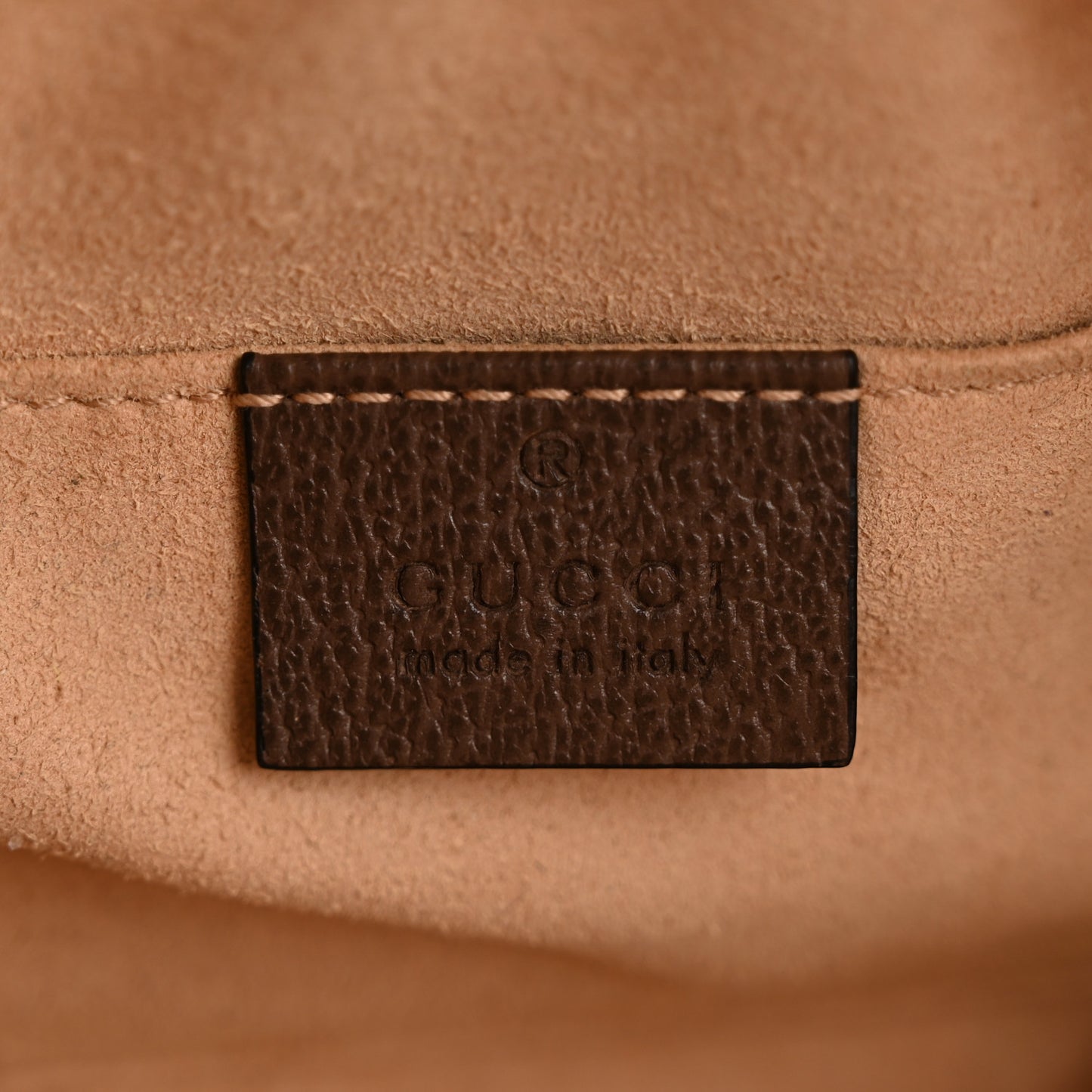 GG Supreme Monogram Web Mini Ophidia Shoulder Bag Brown