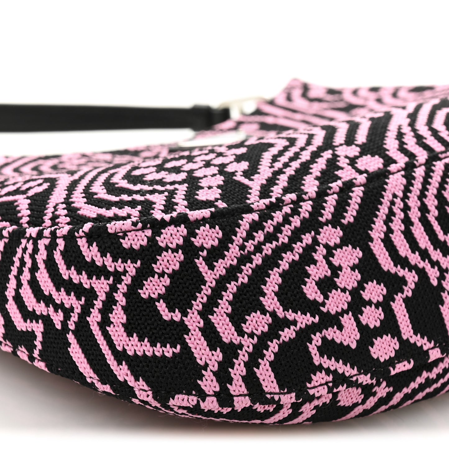 Maglia Jacquard Cleo Shoulder Bag Black Rosa