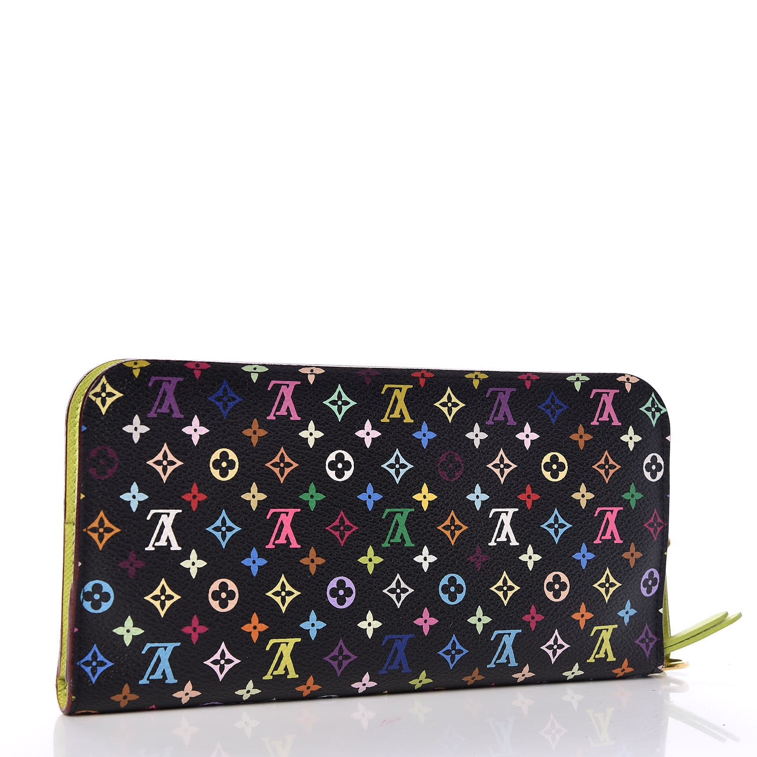 Louis Vuitton Monogram Multicolor Insolite Wallet Black Pistache 3 of 6