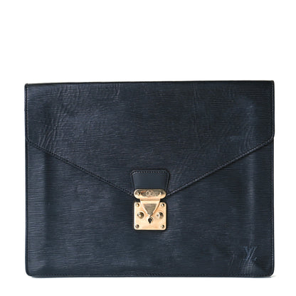 Louis Vuitton Epi Senator Document Case Black 1 of 6
