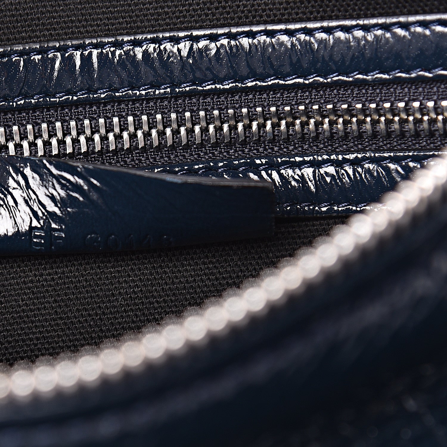 Givenchy Patent Lambskin Small Pandora Deep Blue 7 of 10