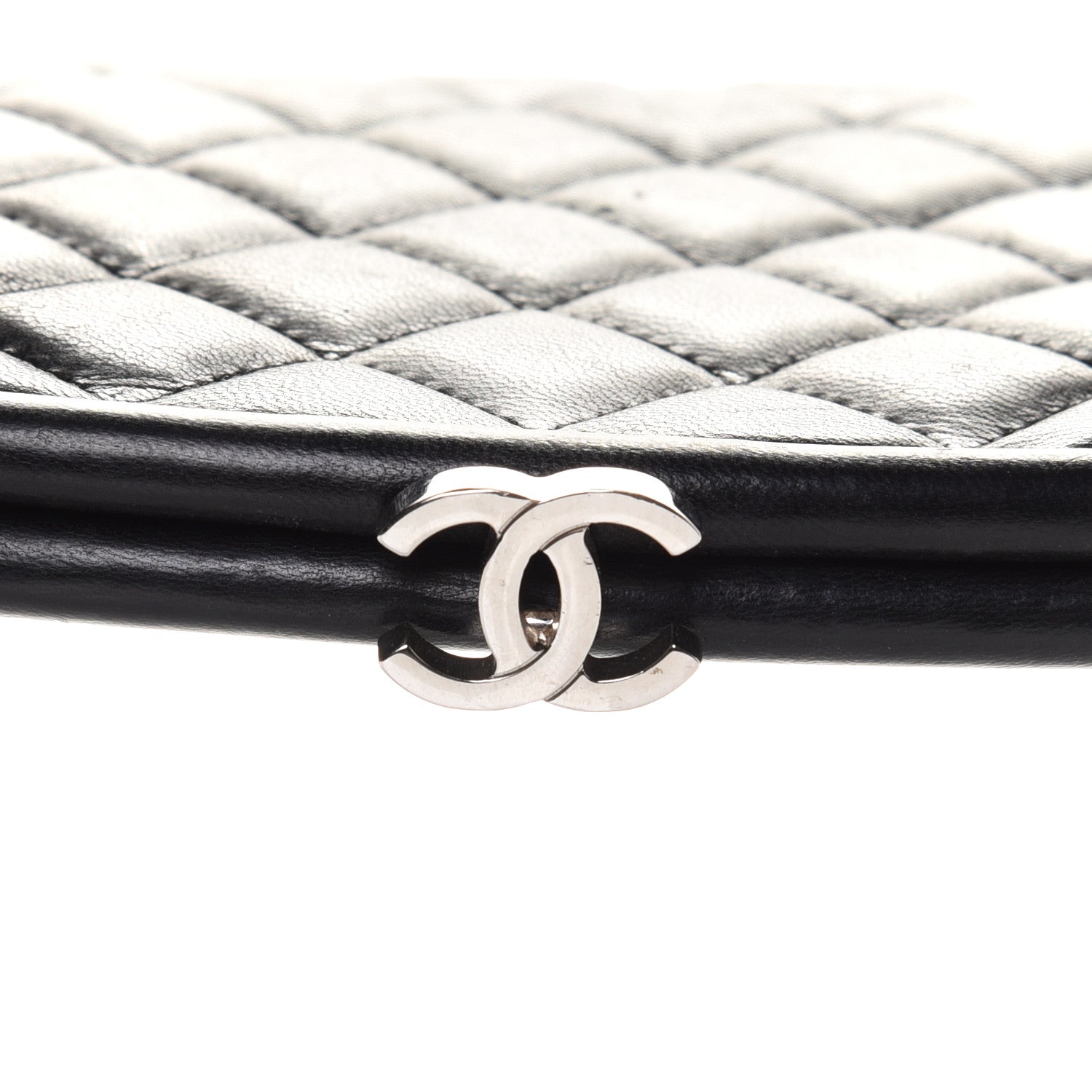 Chanel Lambskin Quilted Timeless Clutch Black 8 of 13