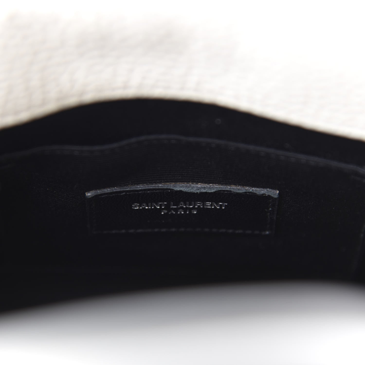 Saint Laurent Grained Calfskin Nano Sac de Jour Dove White 8 of 9
