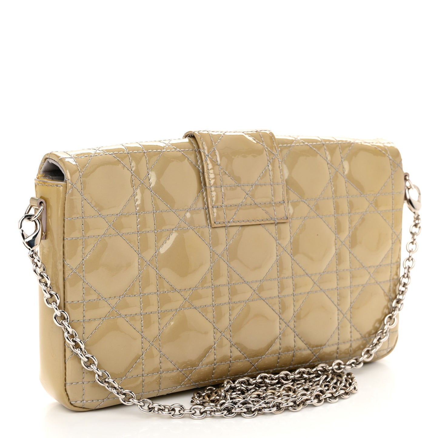 Patent Cannage New Lock Pouch Beige