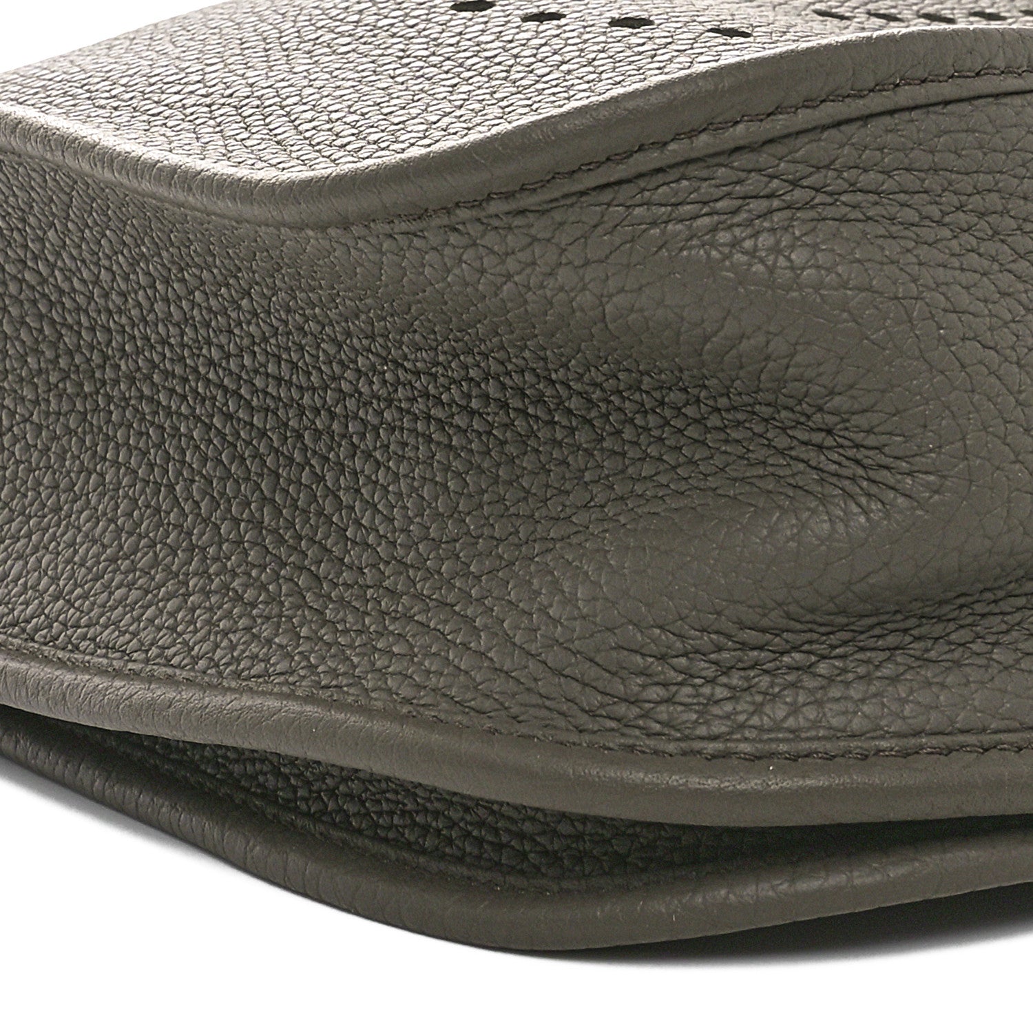 Hermes Taurillon Clemence Evelyne III GM Etain 9 of 10