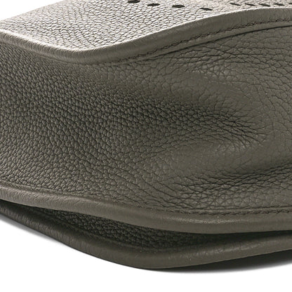 Hermes Taurillon Clemence Evelyne III GM Etain 9 of 10