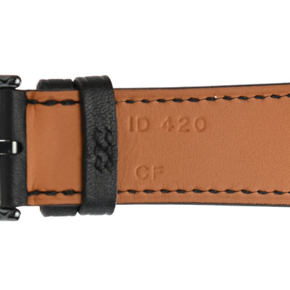 Hermes Swift Apple Watch Double Tour Strap Black 6 of 6