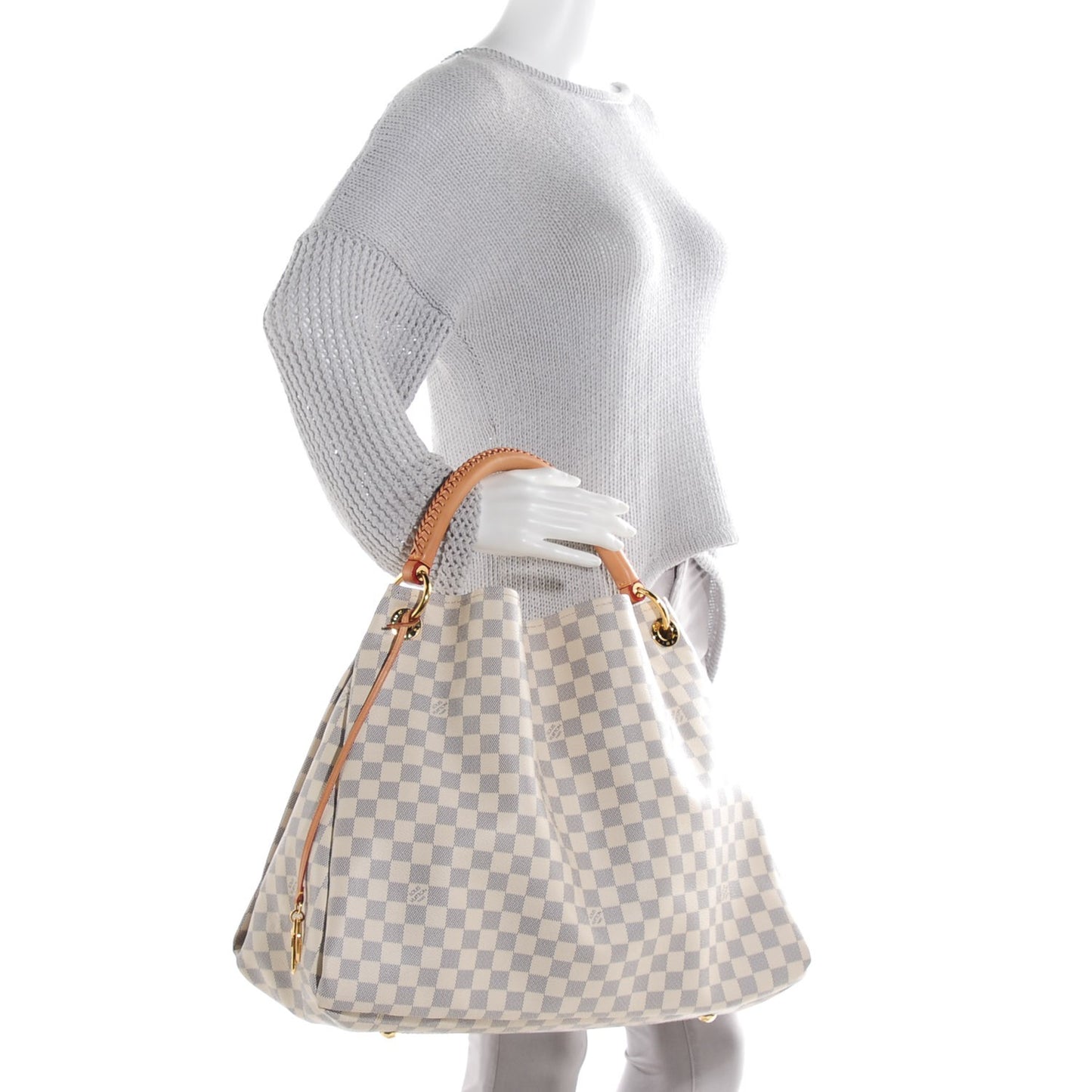Damier Azur Artsy GM