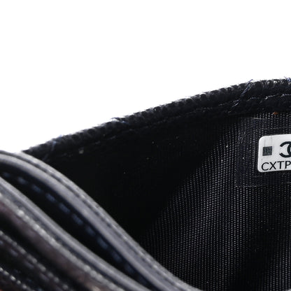 Chanel Caviar Quilted Card Holder Navy 8 of 8