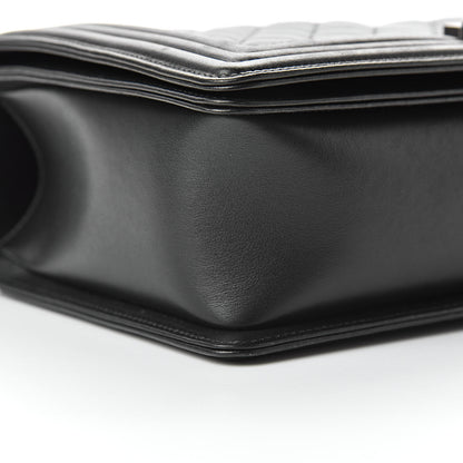 Chanel Lambskin Quilted New Medium Boy Flap Black 9 of 11