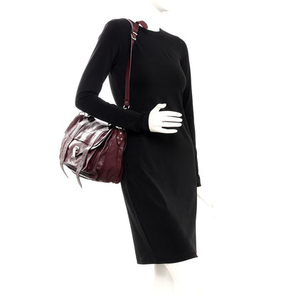 Proenza Schouler Lambskin Medium PS1 Satchel Oxblood 2 of 9