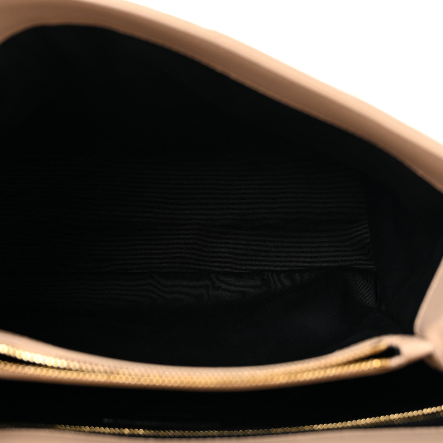 Saint Laurent Calfskin Y Quilted Monogram Medium Loulou Chain Satchel Dark Beige 5 of 15