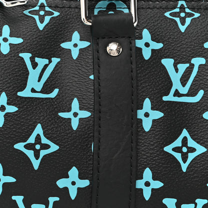 Louis Vuitton Monogram Playground Keepall Bandouliere 25 Black 7 of 10
