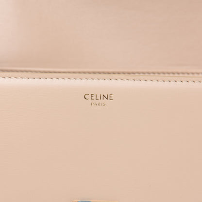 Celine Shiny Calfskin Large Triomphe Nude 6 of 10
