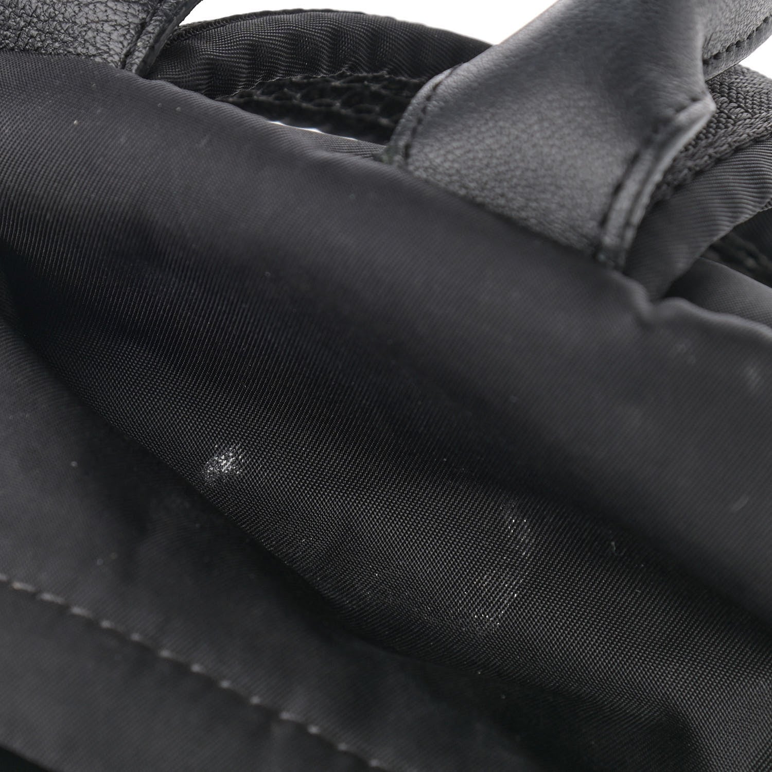 Versace Nylon Goatskin Studded Palazzo Medusa Backpack Black 10 of 11