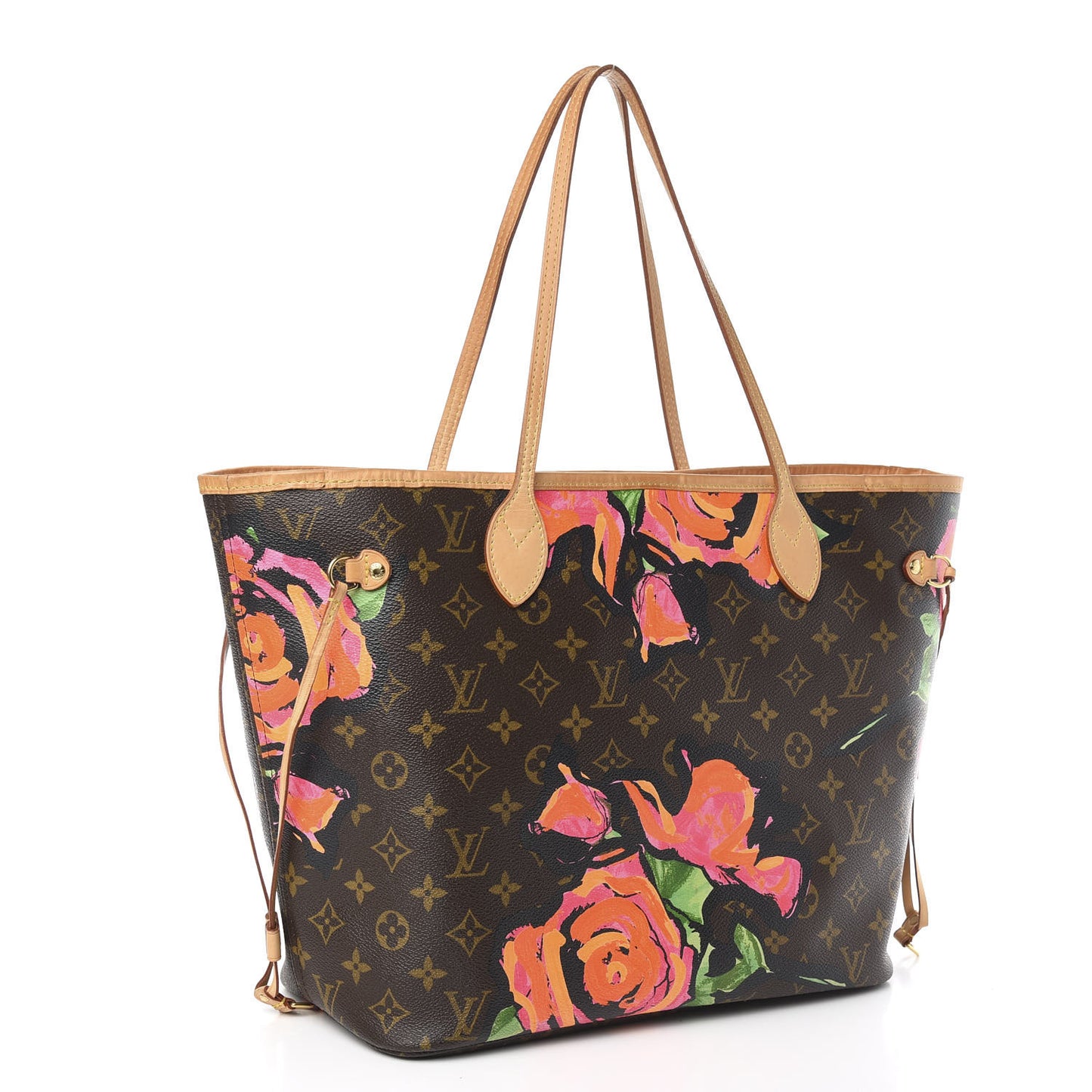Monogram Roses Neverfull MM