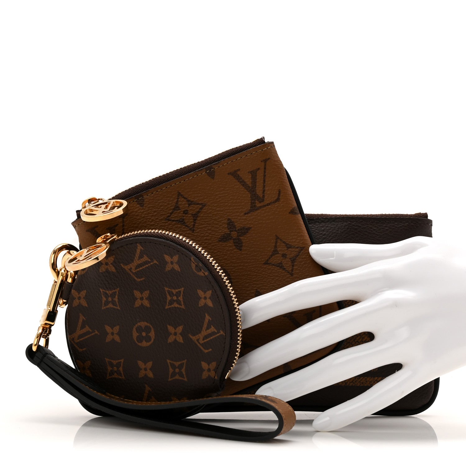 Louis Vuitton Reverse Monogram Giant Trio Pouch 1877741 – FASHIONPHILE