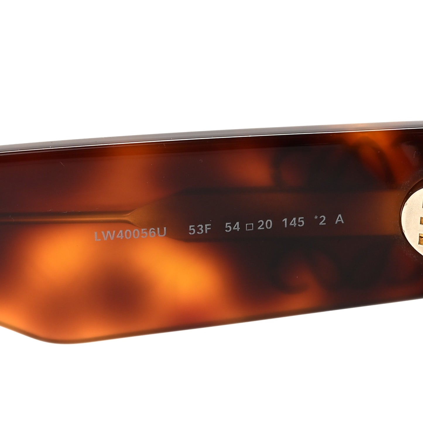 Acetate Paula's Ibiza Mask Sunglasses LW40056U Havana
