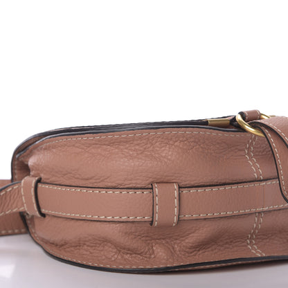 Chloe Calfskin Mini Marcie Round Crossbody Bag Fallow Pink 6 of 9