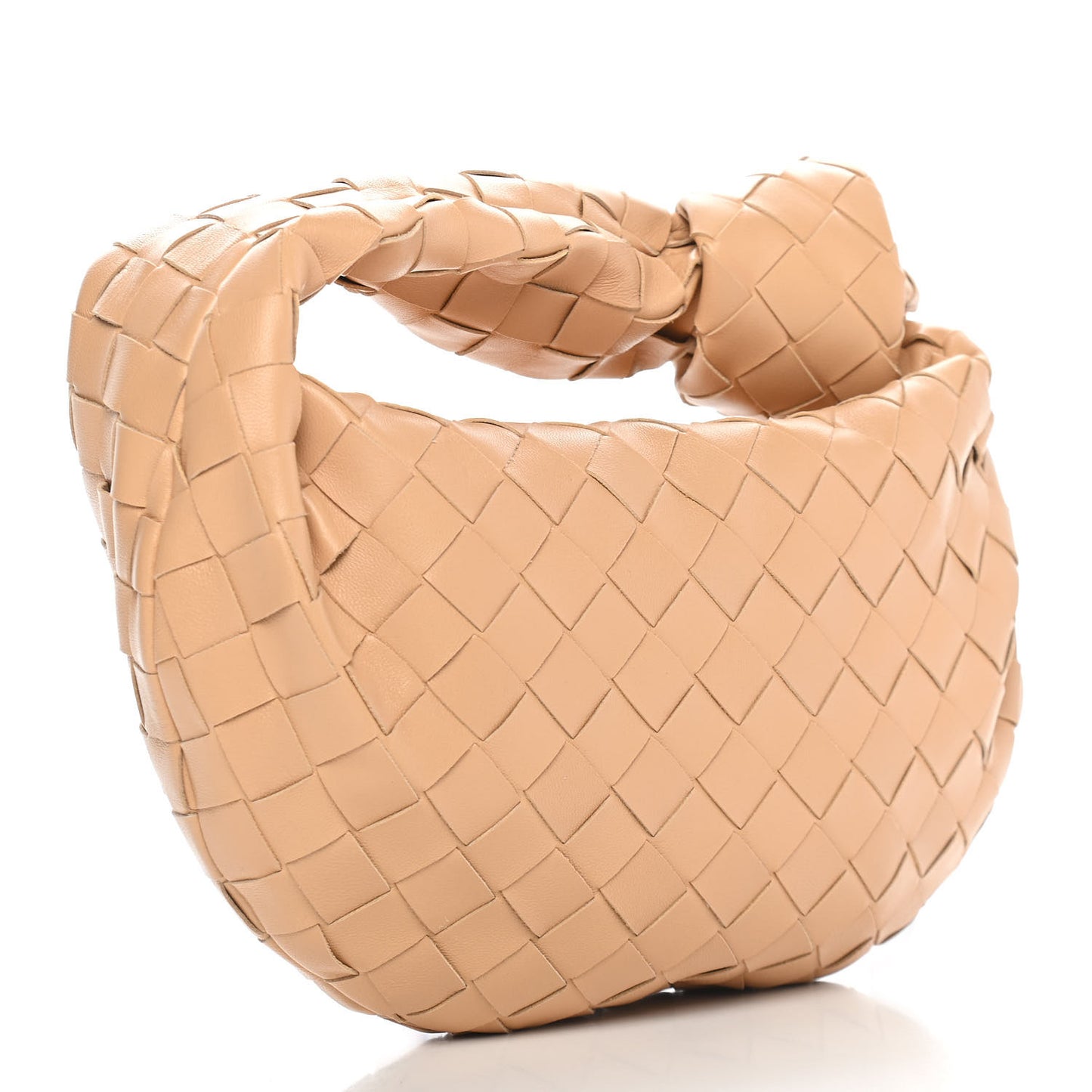 Nappa Intrecciato Mini Jodie Almond