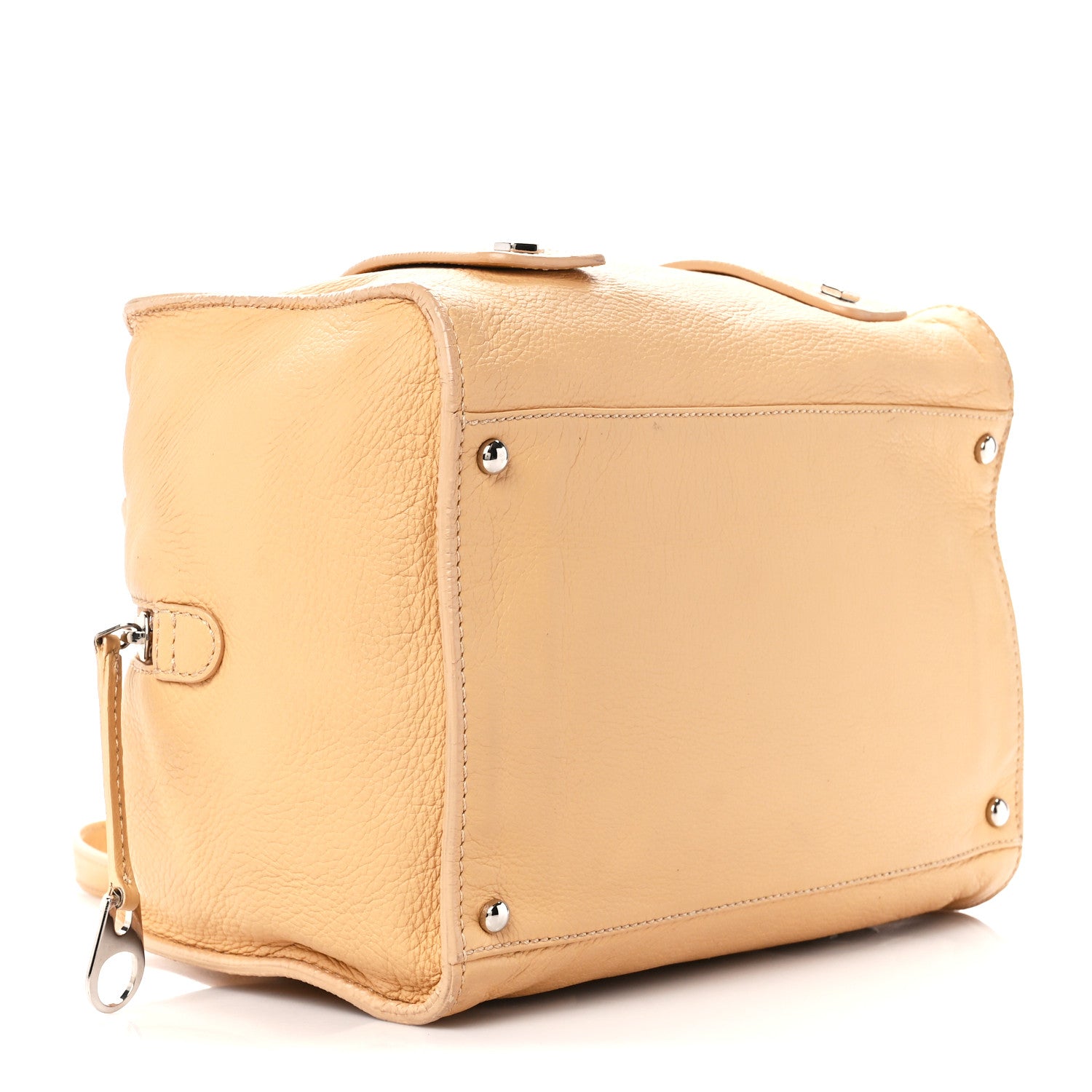 Chanel Deerskin Medium Bolt Bag Beige 4 of 11