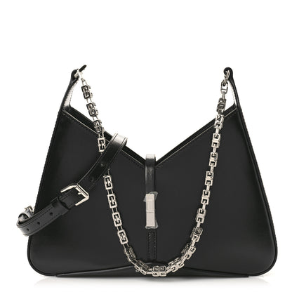 Givenchy Box Calfskin Small Zipped Cut Out Shoulder Bag Black 1 of 10