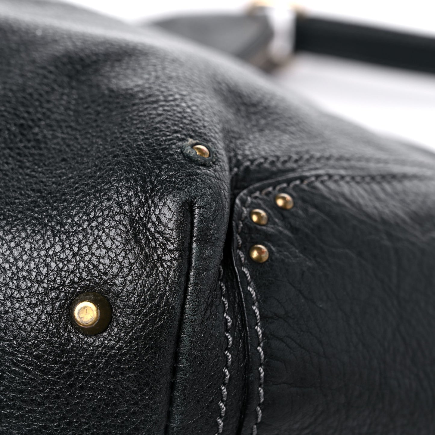 Calfskin Paddington Hobo Black