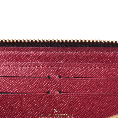 Louis Vuitton Monogram Clemence Wallet Fuchsia 7 of 8